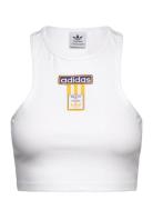 Adibrk Tank Top Sport Crop Tops Sleeveless Crop Tops White Adidas Originals