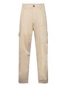 Essential Regular Cargo Pant Bottoms Trousers Cargo Pants Beige Calvin Klein Jeans