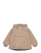 Wang Fleece Lined Winter Jacket. Grs Outerwear Jackets & Coats Winter Jackets Beige Mini A Ture