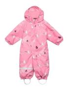 Winter Overall, Tuohi Sport Coveralls Snow-ski Coveralls & Sets Pink Reima