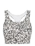 Elevated Performance Top Sport Crop Tops Sleeveless Crop Tops White Johaug