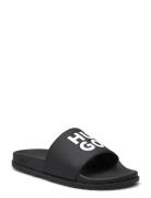 Match_It_Slid_Rblg_N Shoes Summer Shoes Sandals Pool Sliders Black HUGO