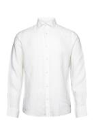 Bs Bilbao Casual Modern Fit Shirt Tops Shirts Linen Shirts White Bruun & Stengade