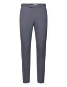 Fine Designers Trousers Formal Navy Reiss