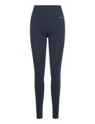 Leggings Bottoms Running-training Tights Blue Sofie Schnoor