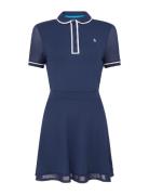 Short Sleeve Veronica Dress Sport Short Dress Blue Original Penguin Golf