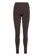 Sesh Tights Sport Running-training Tights Seamless Tights Brown Drop Of Mindfulness