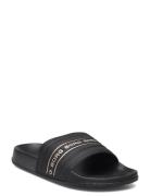 Harper Iii Stk Met W Shoes Summer Shoes Sandals Pool Sliders Black Björn Borg