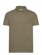 Mount Jo Wicking Short Sleeve Polo Cassel Earth Designers Polos Short-sleeved Green Timberland