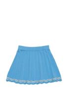 Lt. Knitted Tennis Skirt Dresses & Skirts Skirts Midi Skirts Blue Copenhagen Colors