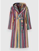 Riverbero Hooded Bathrobe Home Textiles Bathroom Textiles Robes Multi/patterned Missoni Home