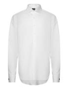 Reg Fit Cut Away Double Cuff Designers Shirts Business White Oscar Jacobson