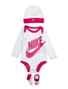 Nike Futura Bodysuit Box Set Langærmet Body Pink Nike