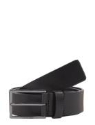 Clean Essential 35Mm Accessories Belts Classic Belts Black Calvin Klein