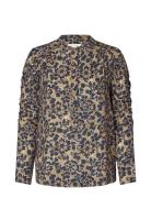 Vistidea Tops Shirts Long-sleeved Multi/patterned Dea Kudibal