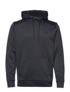 Ua Armour Fleece Hoodie Tops Sweatshirts & Hoodies Hoodies Black Under Armour