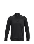 Ua Armour Fleece 1/4 Zip Sport Sweatshirts & Hoodies Fleeces & Midlayers Black Under Armour