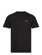 B.intl International Small Logo Tee Designers T-Kortærmet Skjorte Black Barbour