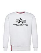 Basic Sweater Designers Sweatshirts & Hoodies Sweatshirts White Alpha Industries