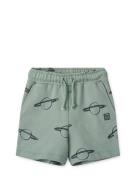 Gram Printed Sweatshorts Bottoms Shorts Green Liewood