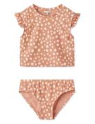 Judie Printed Bikini Set Bikini Coral Liewood