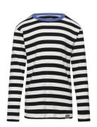 Midi Rib Tobino Tee Ls Tops T-shirts Long-sleeved T-Skjorte Multi/patterned Mads Nørgaard