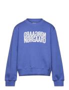 Organic Sweat Talinka Sweatshirt Tops Sweatshirts & Hoodies Sweatshirts Blue Mads Nørgaard