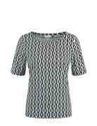 T-Shirt 1/2 Sleeve Tops T-shirts & Tops Short-sleeved Black Gerry Weber