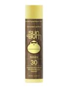 Sun Bum Original Spf 30 Sunscreen Lip Balm Banana Læbebehandling Nude Sun Bum