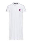 Burgsinn Polo Dress Dresses & Skirts Dresses Casual Dresses Short-sleeved Casual Dresses White FILA