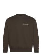 Sweatshirt Tops Sweatshirts & Hoodies Sweatshirts Brown Armani Exchange