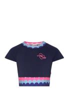 T-Shirt Tops T-Kortærmet Skjorte Navy Billieblush