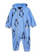 Penguin Fleece Sie Outerwear Fleece Outerwear Fleece Suits Blue Mini Rodini