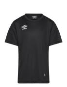 Liga Ss Jersey Jr Tops T-Kortærmet Skjorte Black Umbro