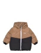 Puffer Jacket Foret Jakke Brown BOSS