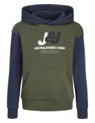 Jjkylo Sweat Hood Mni Tops Sweatshirts & Hoodies Hoodies Multi/patterned Jack & J S