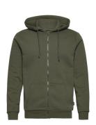 Onsceres Zip Thr. Hoodie Sweat Noos Tops Sweatshirts & Hoodies Hoodies Green ONLY & SONS