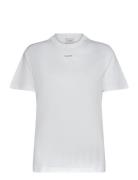 Nano Logo Regular T-Shirt Tops T-shirts & Tops Short-sleeved White Calvin Klein