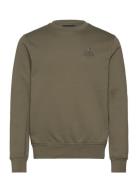 Hilfiger Stack Sweatshirt Tops Sweatshirts & Hoodies Sweatshirts Green Tommy Hilfiger