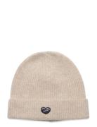 Vincennes Small Heart Patch Accessories Headwear Beanies Beige Maison Labiche Paris