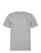 Ss Original Hm Tee Mid T Gr Tops T-Kortærmet Skjorte Grey LEVI´S Men