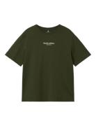 Nkmbrody Ss Nreg Top Noos Tops T-Kortærmet Skjorte Khaki Green Name It