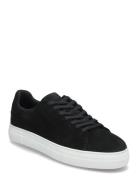 Slhdavid Chunky Suede Sneaker Noos Low-top Sneakers Black Selected Homme