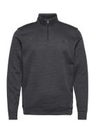 Ua Storm Sweaterfleece Qz Tops Sweatshirts & Hoodies Sweatshirts Black Under Armour