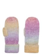 Kognewtilde Tiedye Rib Gloves Acc Accessories Gloves & Mittens Mittens Pink Kids Only