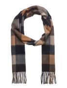 Barbour Lambswool Scar Accessories Scarves Winter Scarves Brown Barbour