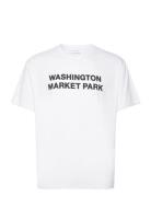 Washington T-Shirt Tops T-Kortærmet Skjorte White Les Deux