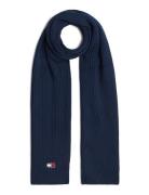 Tjm Heritage Core Scarf Accessories Scarves Winter Scarves Navy Tommy Hilfiger