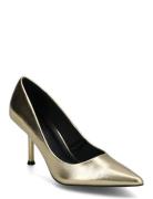 Onlcooper-2 Pu Foil Pump Shoes Heels Pumps Classic Gold ONLY