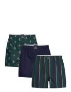 Cotton Boxer 3-Pack Underwear Boxer Shorts Multi/patterned Polo Ralph Lauren Underwear